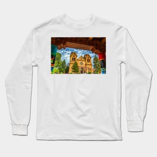 Cathedral Basilica of St Francis of Assisi Santa Fe Long Sleeve T-Shirt